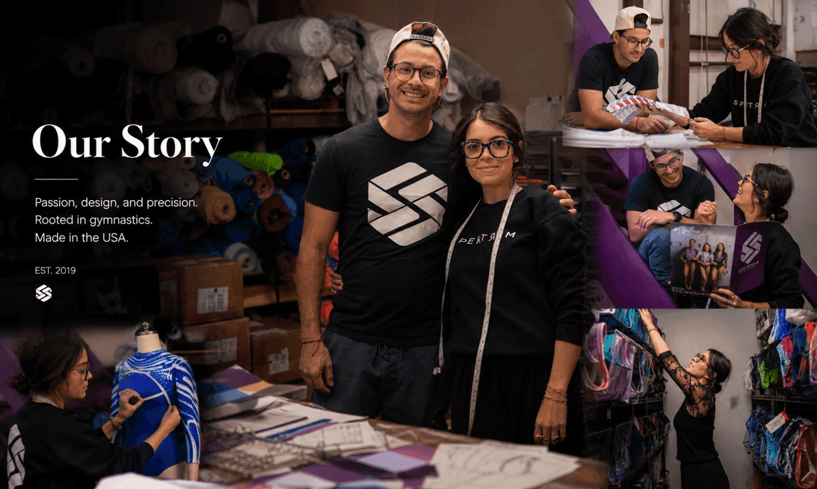 Our Story — Spektrum founders and workshop